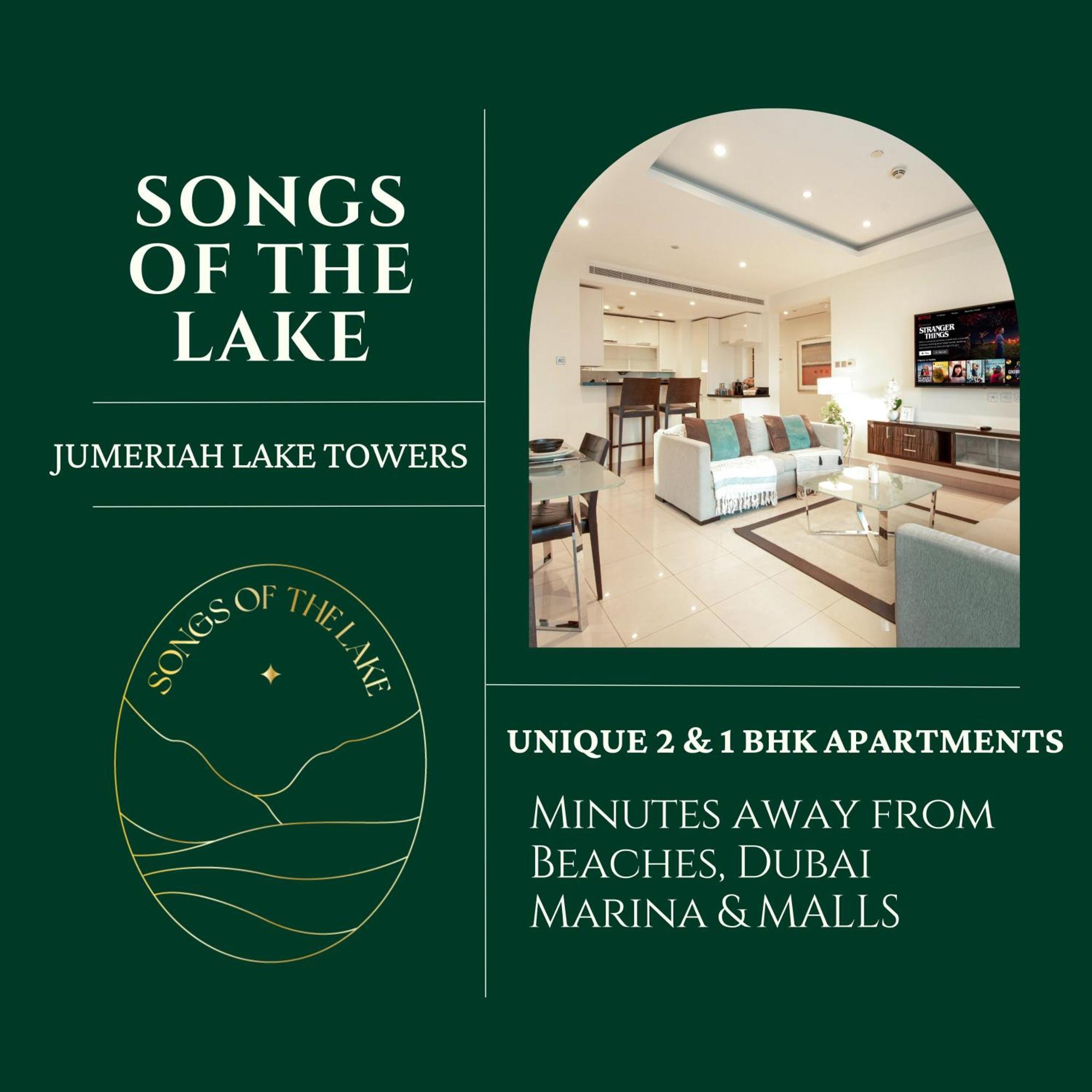 Songs Of The Lake By Lagom - Bonnington Apartment Jumeirah Lake Towers, Дубай Екстериор снимка